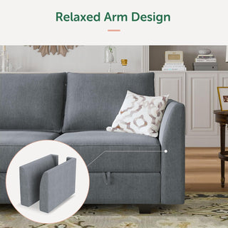 Convertible Modular Sectional Sofa