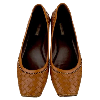 Bottega Veneta Woven Ballerina Flats