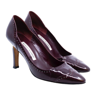 Manolo Blahnik Patent Leather Pumps