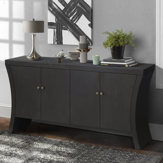 Wooden Arc Credenza