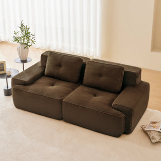 Agassiz Modular Corduroy Sectional Sofa