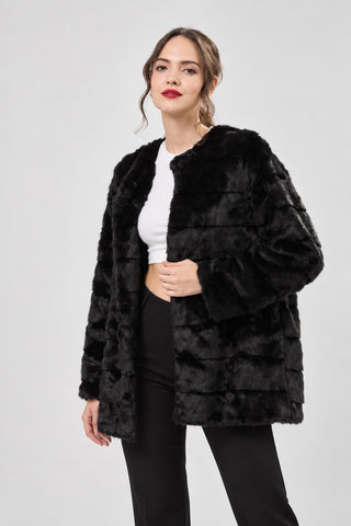 Riza Faux Fur Coat