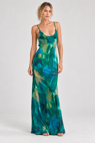 Paloma Abstract Maxi Dress