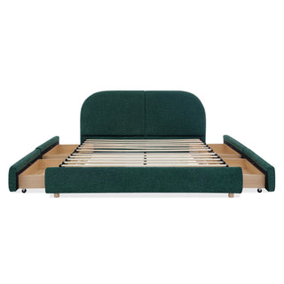 Qualicum Curved Headboard Storage Bed