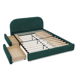 Qualicum Curved Headboard Storage Bed