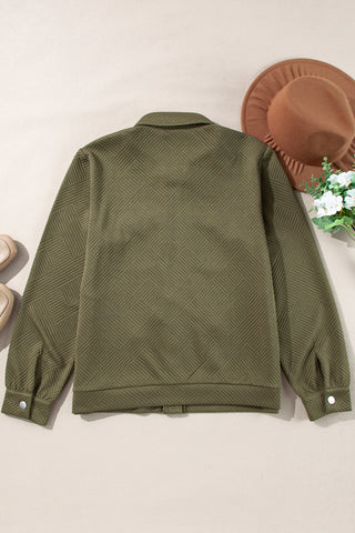 Collared Zip-Up Jacket