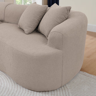Curved Modular Sectional Sofa