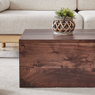 Walnut Wood Grain Coffee Table