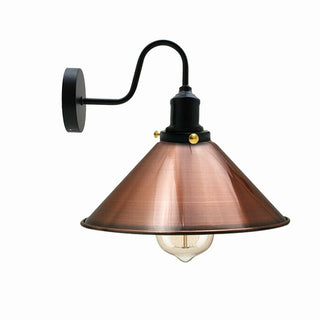 Vintage Industrial Cone Shade Wall Sconce
