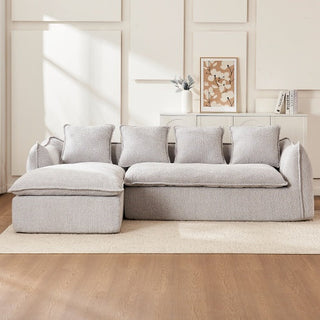 3-Seater L-Shape Sofa with Chaise