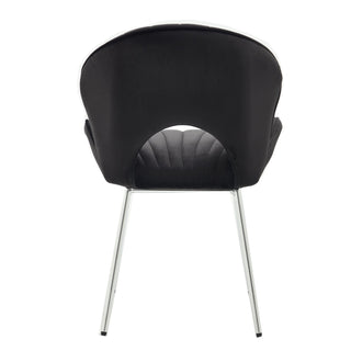 Modern Hollow-Back Upholstered Chair