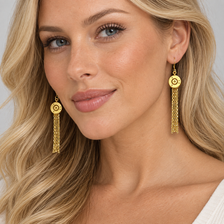 Bullet Tassel Earrings