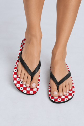 Nautical Flip-Flops