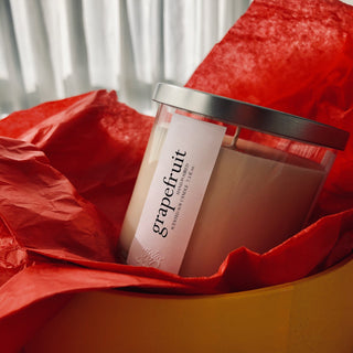 Grapefruit Citrus Scented Candle
