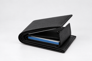 Slimline Nero Leather Wallet