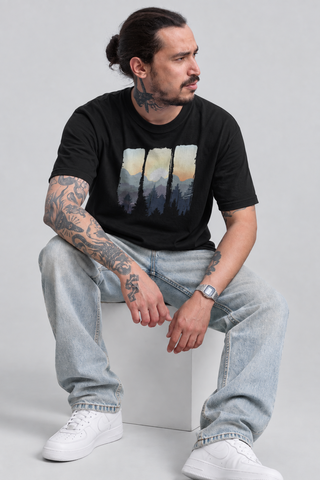 Forest Sunset Graphic Tee