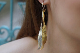 Olive Leaf Earrings