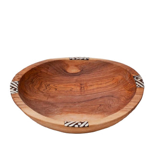 Olivewood & Cow Bone Bowl