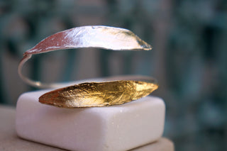 Olive Leaf Cuff Bracelet