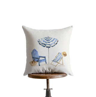 Beach Chairs Pillow