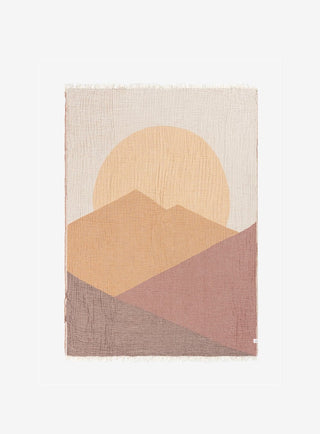 Bolinas Reversible Cotton Throw Blanket