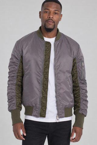Rocky Two-Tone Bomber Jacket