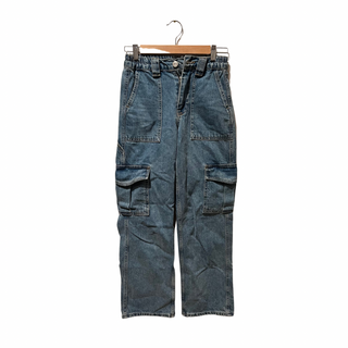 BDG Denim Medium Wash Cargo Pants