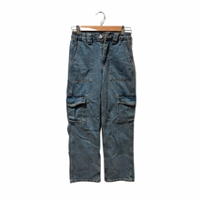 Load image into Gallery viewer, BDG Denim Medium Wash Cargo Pants
