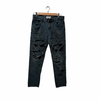 UO x One Teaspoon Super Distressed Denim Jeans