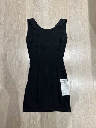 Heron Preston Denim Zip Up Mini Dress