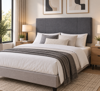 Ronda Double Bed Linen Headboard