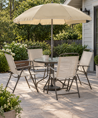 Salish Outsunny Patio Umbrella Set