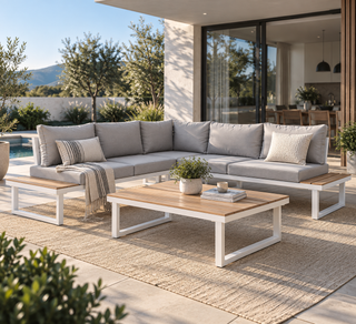 Garrison Outdoor Sofa Sectional Set