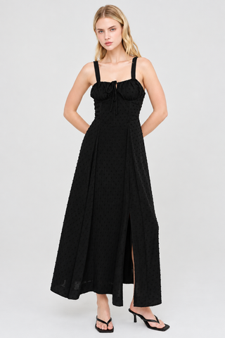 Kernville Boned Tie-Back Dress