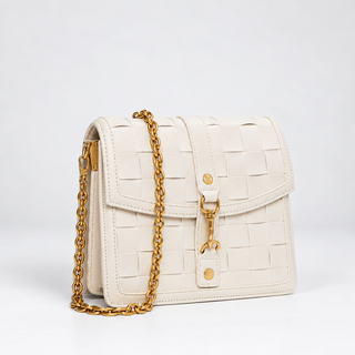 Joanna Vegan Woven Crossbody Bag