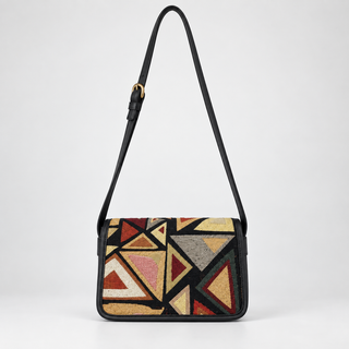 Origami 10" Kilim Messenger Bag