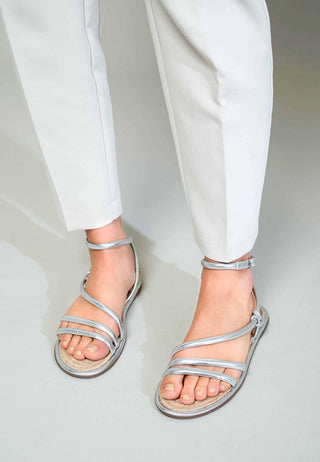 Leather Strappy Sandals