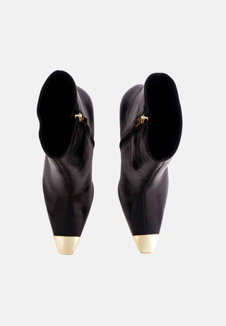 Inga Calf Leather Ankle Boots