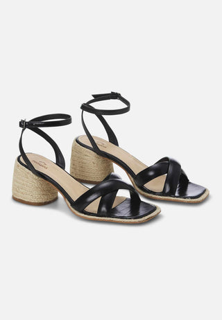 Block Heel Strappy Sandals