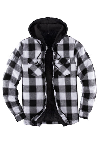 Bexley Plaid Hooded Jacket