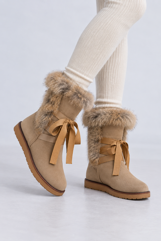 Nubuck Snow Boots