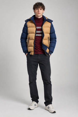 Davis Two Tone Puffer Jacket