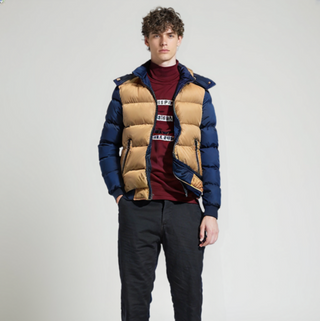 Two Tone Puffer Jacket