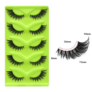 Plush Curly False Eyelashes