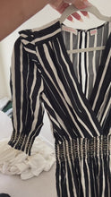Load and play video in Gallery viewer, Sass &amp; Bide Striped Jumpsuit
