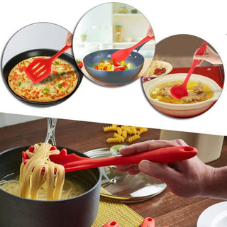 10-Piece Non-Stick Silicone Cooking Utensil Set