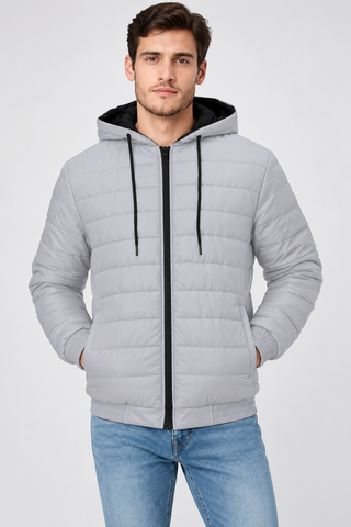 Tavik Matte Quilted Bomber Jacket