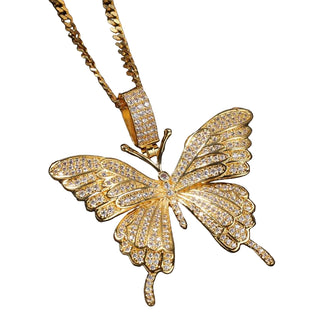 Butterfly Pendant Necklace