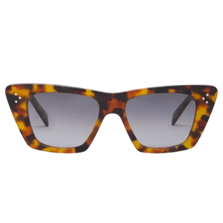 Celine Tortoiseshell-Acetate Sunglasses