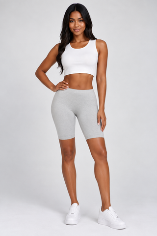 Shasta High-Waisted Bike Shorts